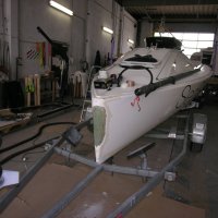 Der neue Laminataufbau ist fertig